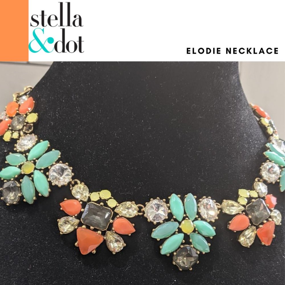 Stella & Dot Colorful Elodie Necklace